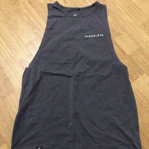 Alphalete Grey Tank